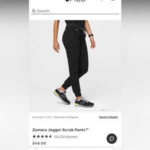 FIGS Zamora Jogger Scrubs- Small